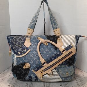 Louis Vuitton Denim Tote